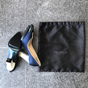 Pringle Block Pointy Heels